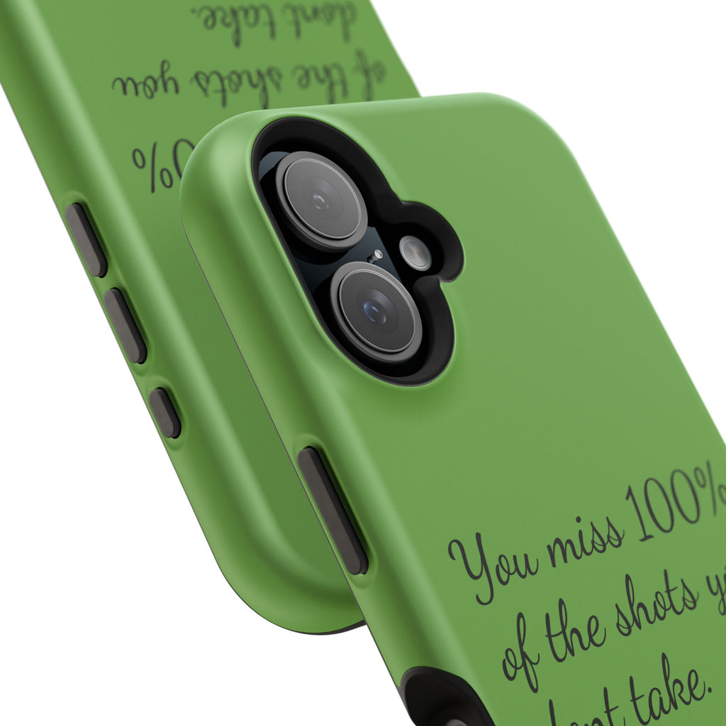 You miss 100% of the shots you don't take Impact-Resistant Cases