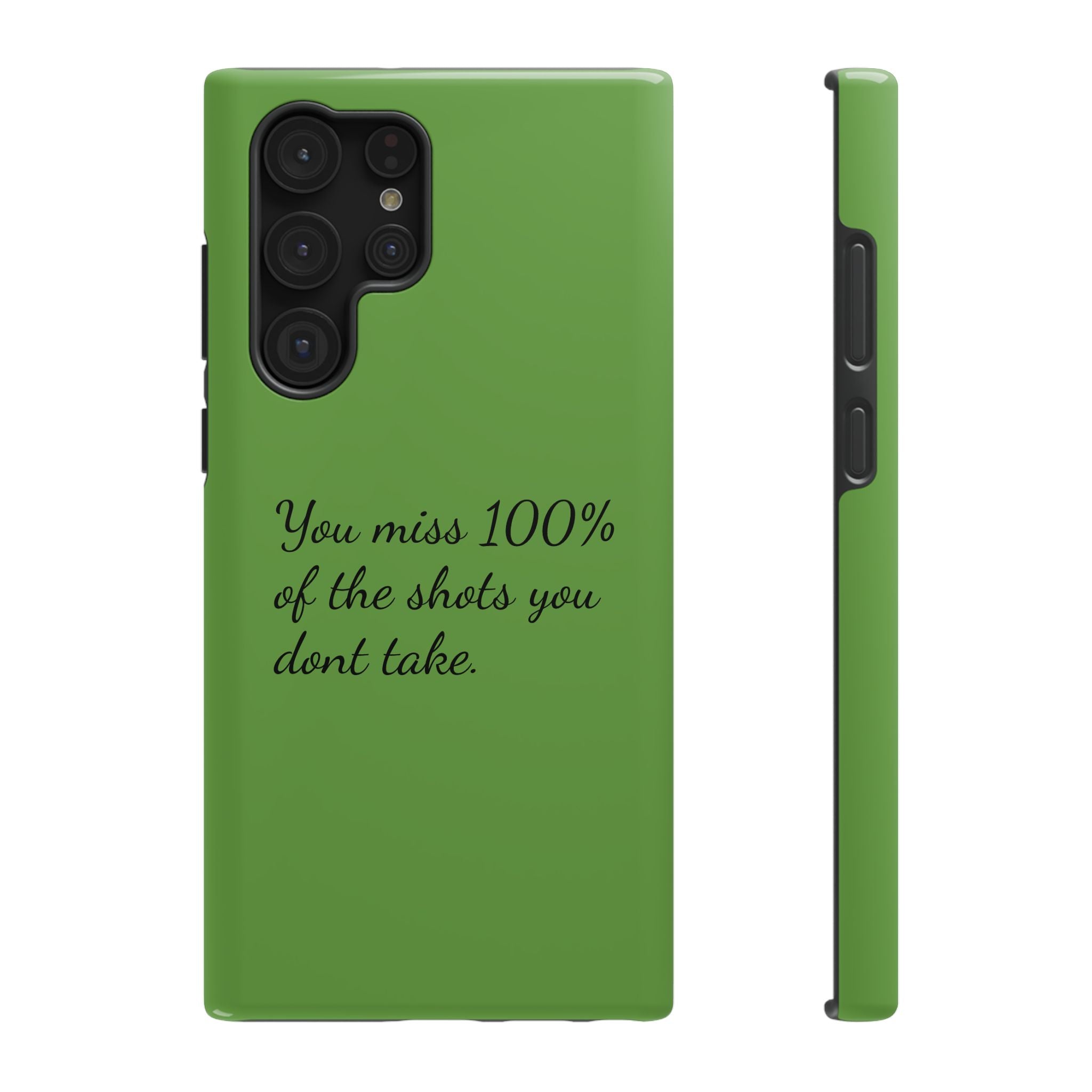 You miss 100% of the shots you don't take Impact-Resistant Cases