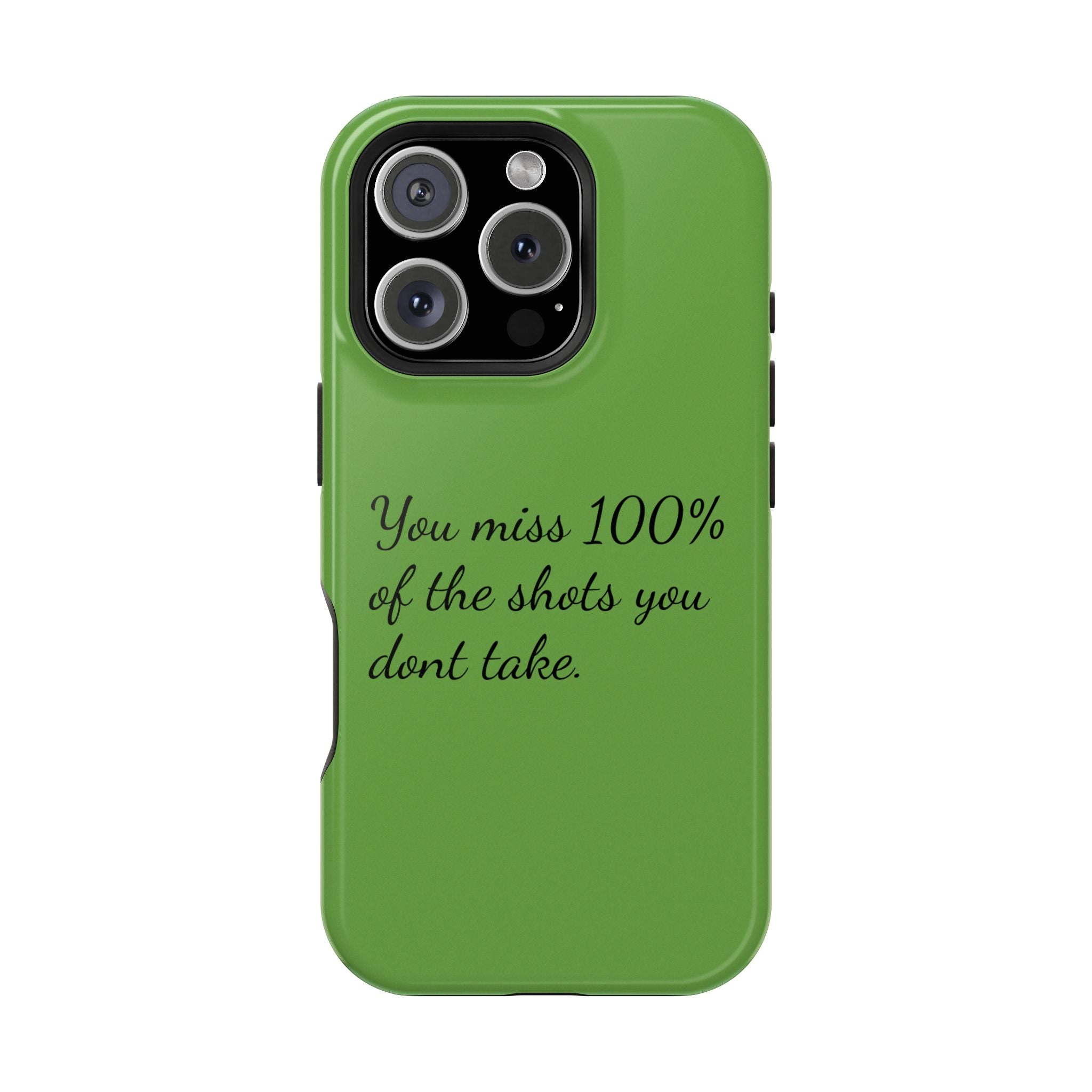 You miss 100% of the shots you don't take Impact-Resistant Cases