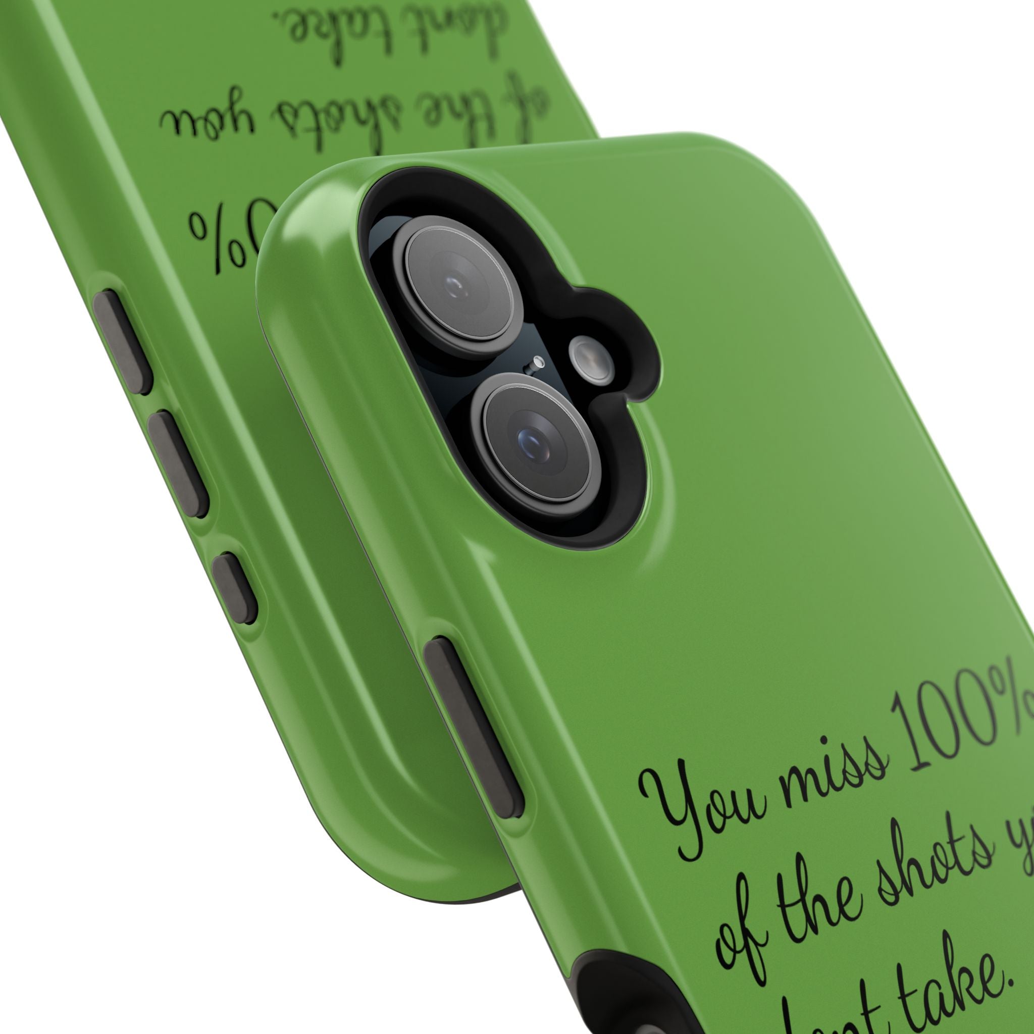 You miss 100% of the shots you don't take Impact-Resistant Cases