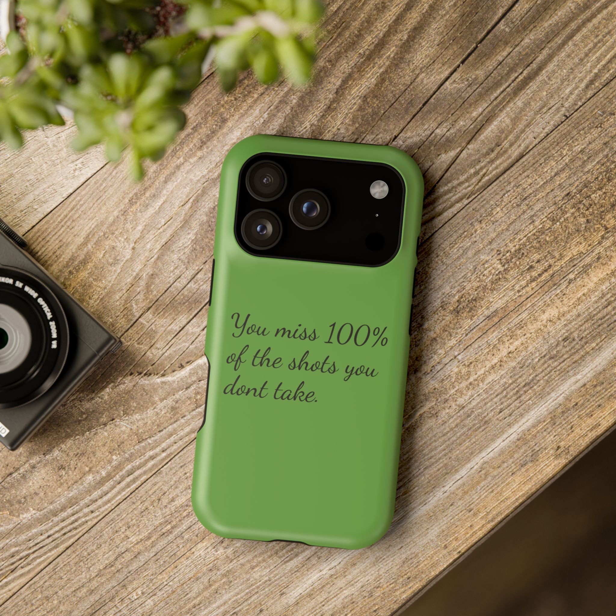 You miss 100% of the shots you don't take Impact-Resistant Cases