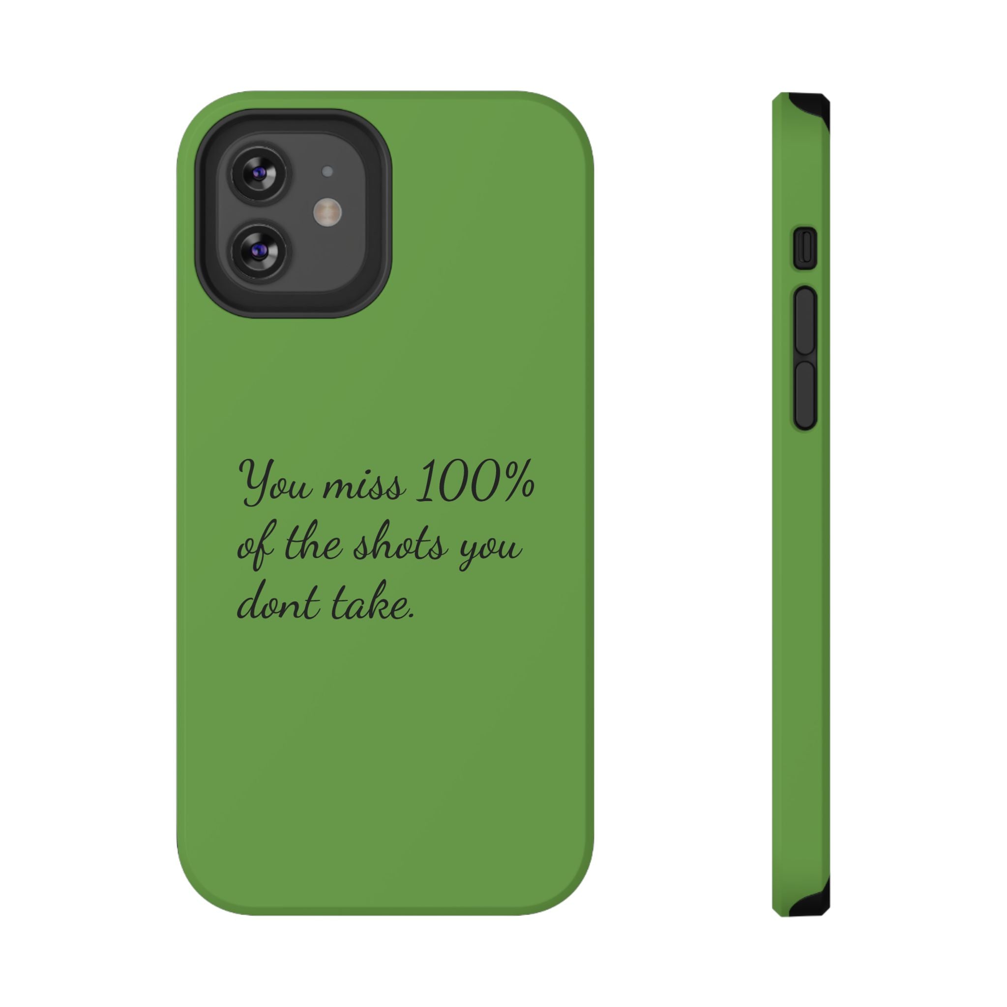 You miss 100% of the shots you don't take Impact-Resistant Cases