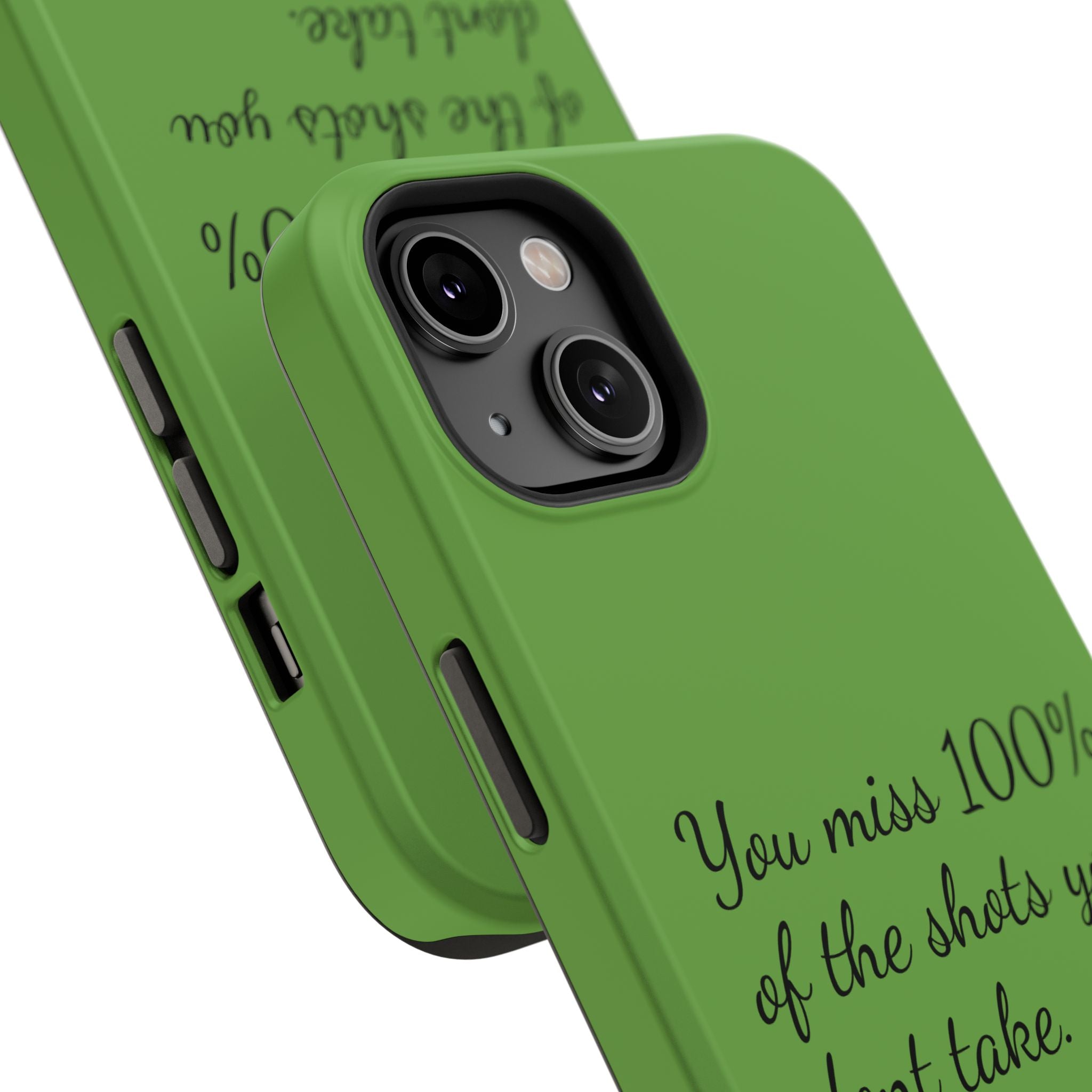 You miss 100% of the shots you don't take Impact-Resistant Cases