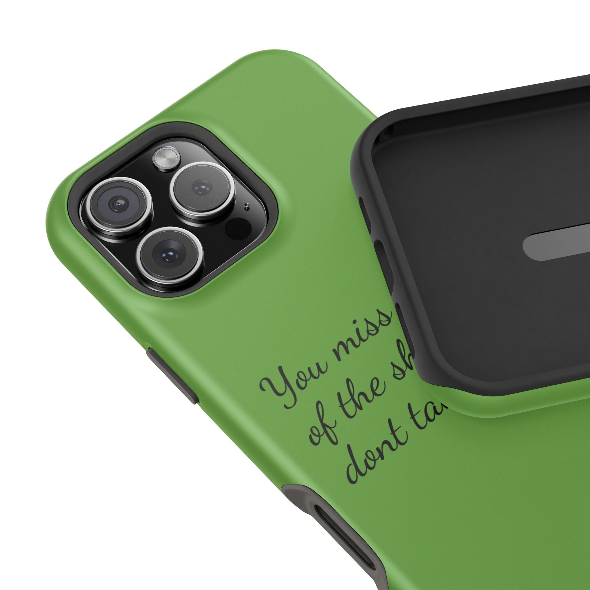 You miss 100% of the shots you don't take Impact-Resistant Cases