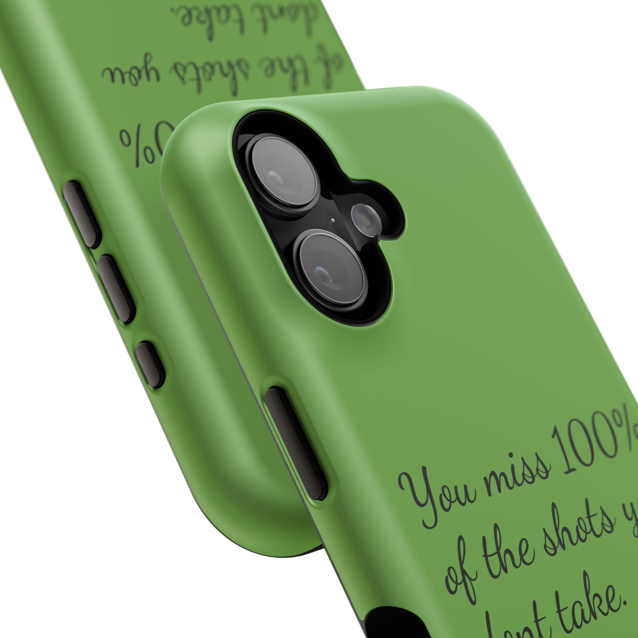 You miss 100% of the shots you don't take Impact-Resistant Cases