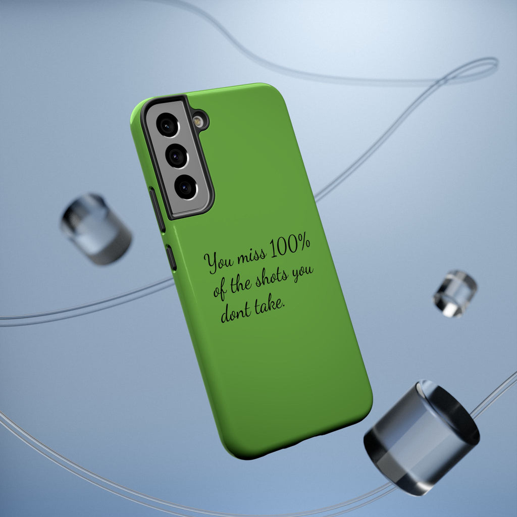 You miss 100% of the shots you don't take Impact-Resistant Cases