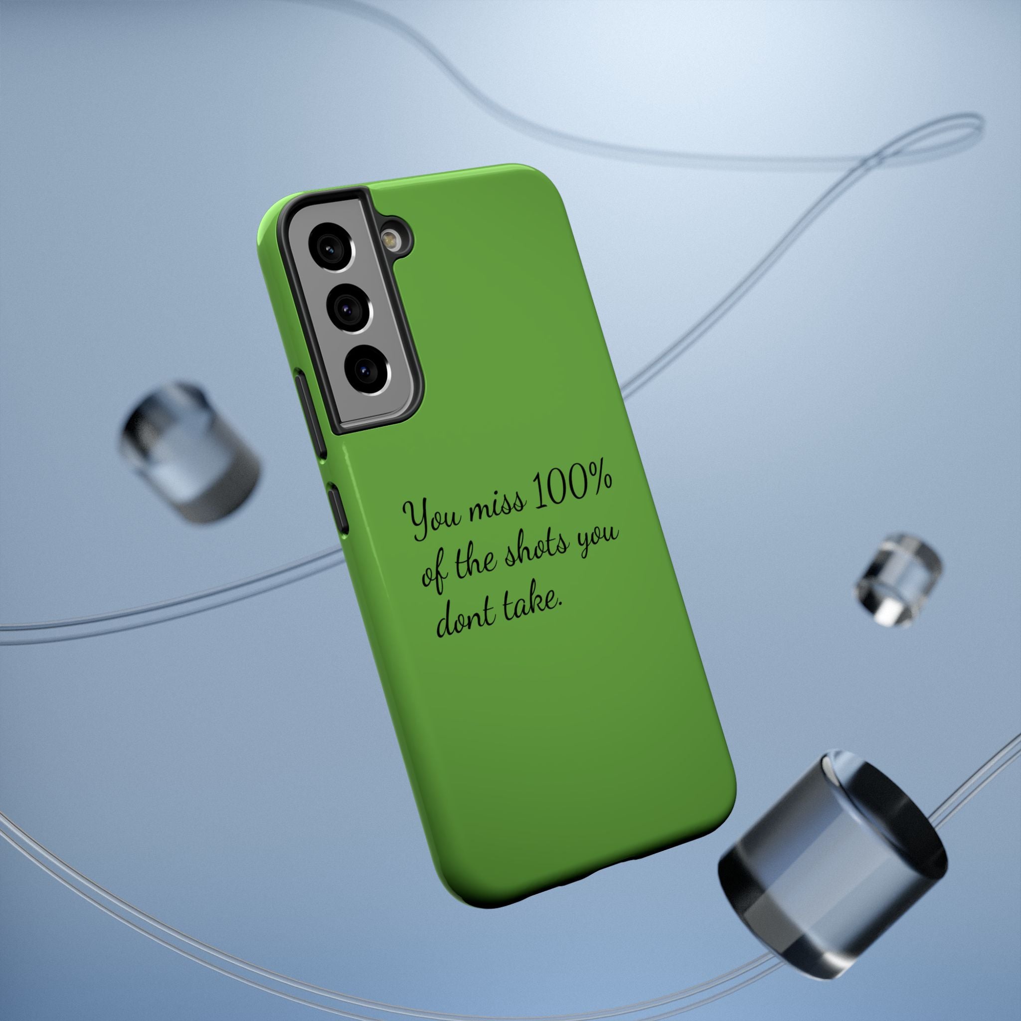 You miss 100% of the shots you don't take Impact-Resistant Cases