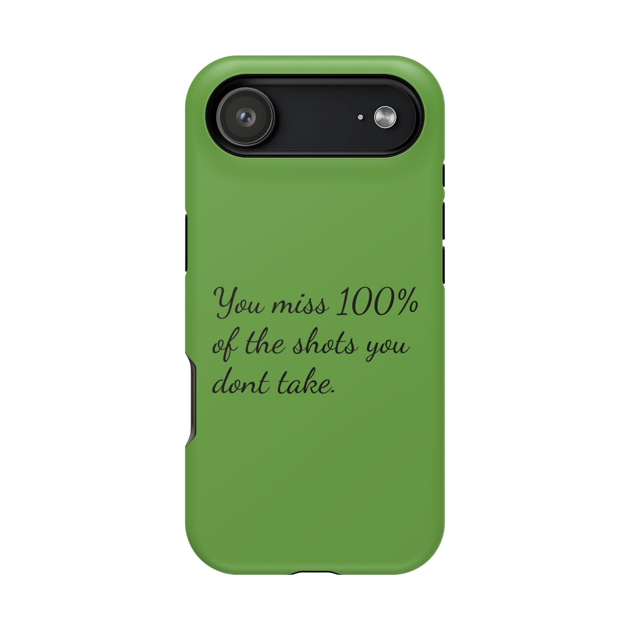 You miss 100% of the shots you don't take Impact-Resistant Cases