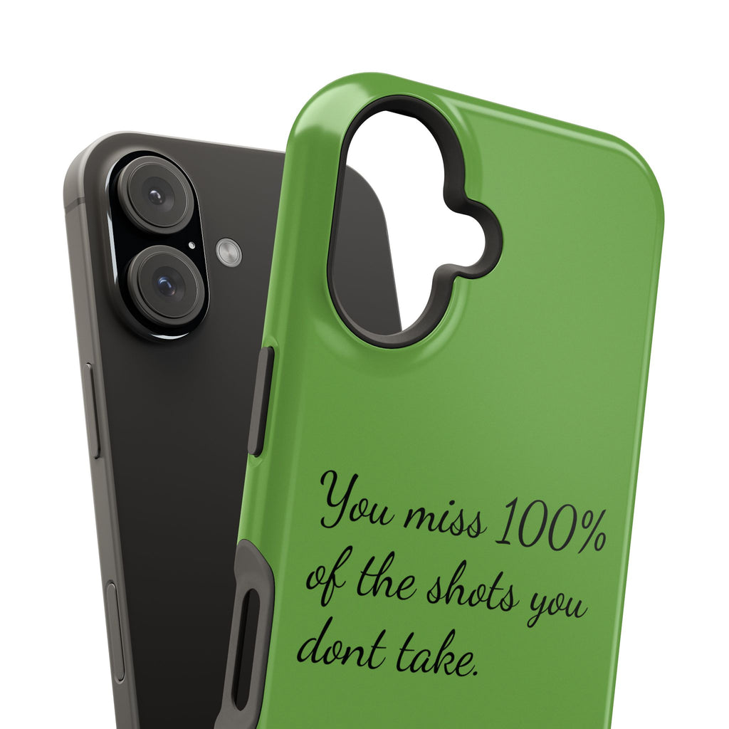 You miss 100% of the shots you don't take Impact-Resistant Cases