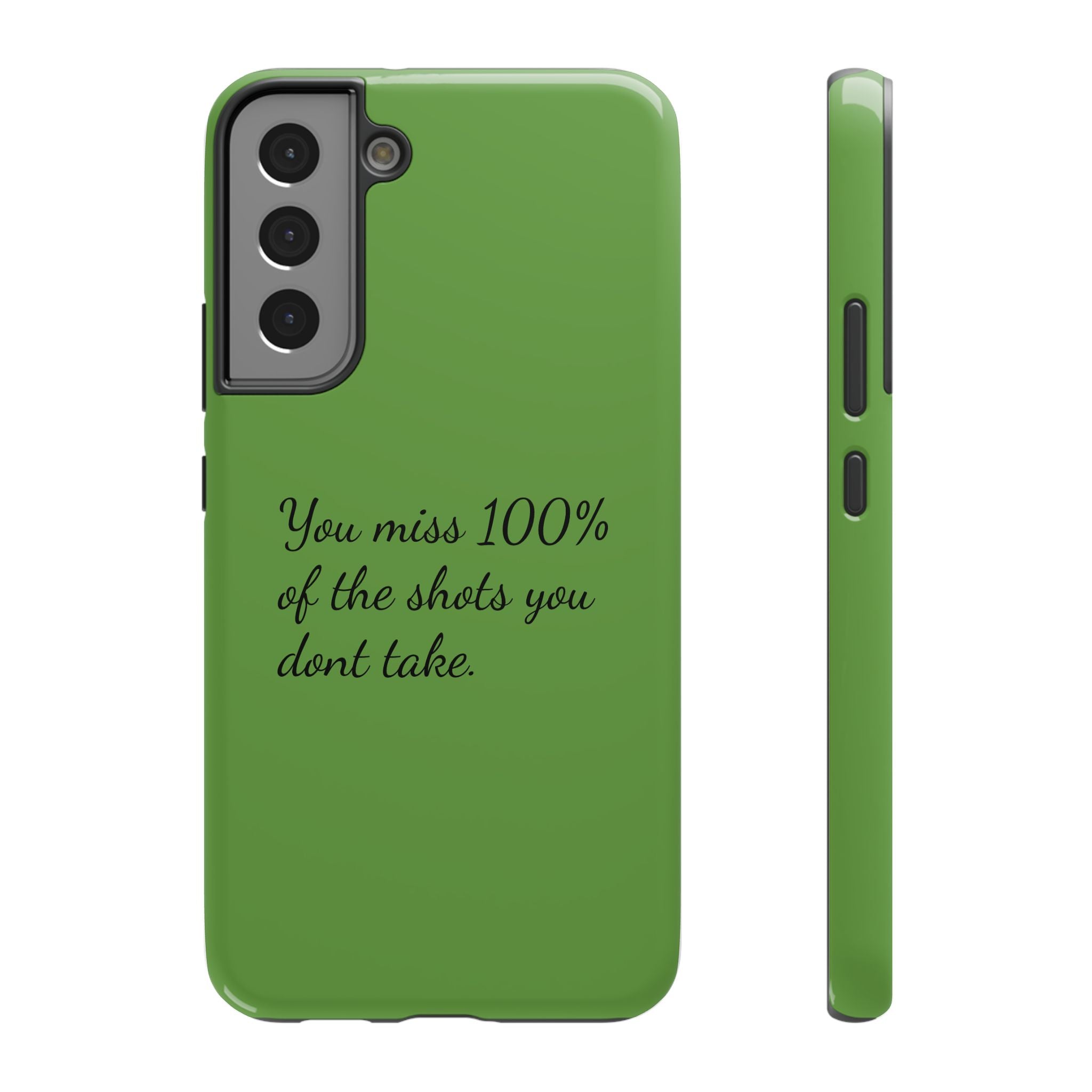 You miss 100% of the shots you don't take Impact-Resistant Cases
