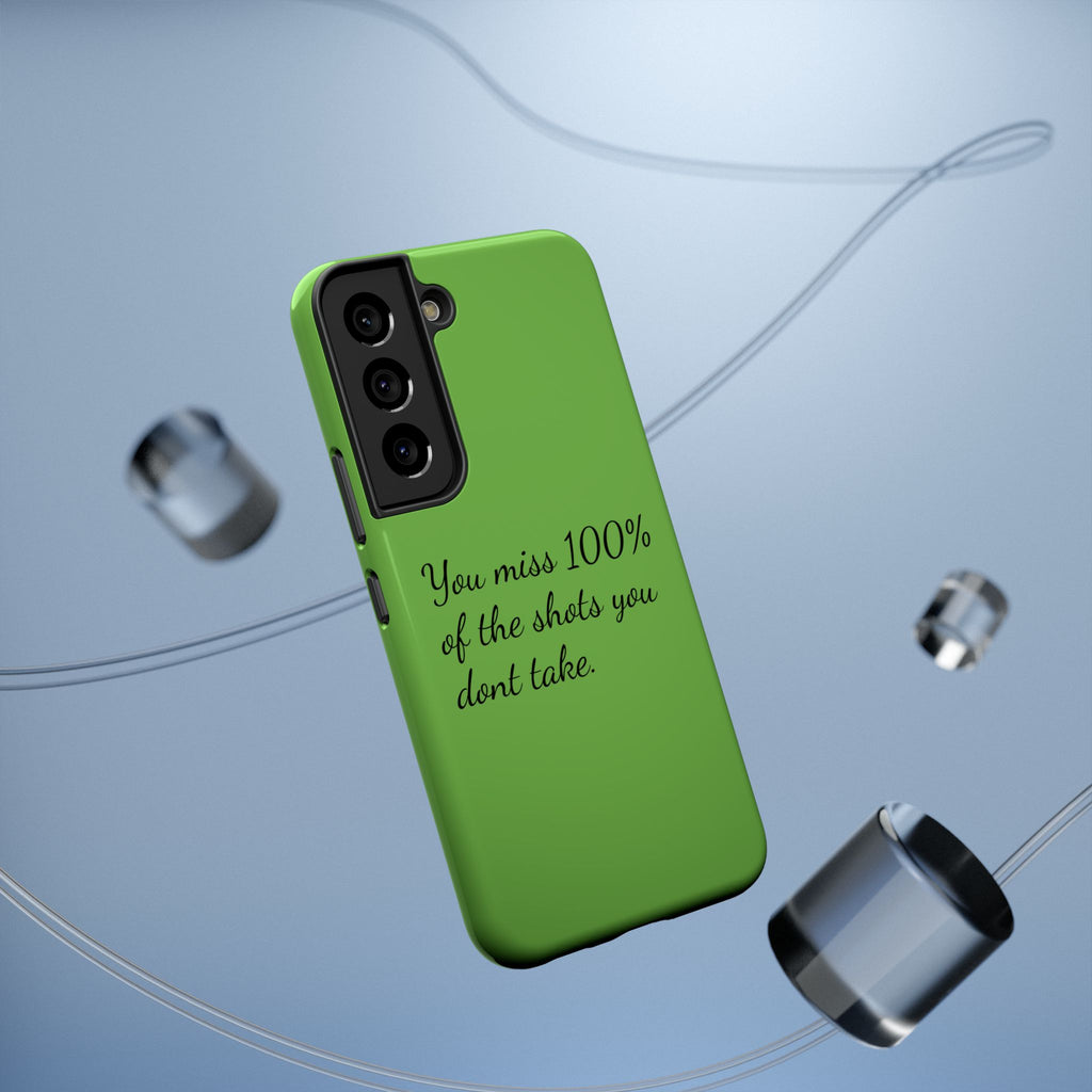 You miss 100% of the shots you don't take Impact-Resistant Cases