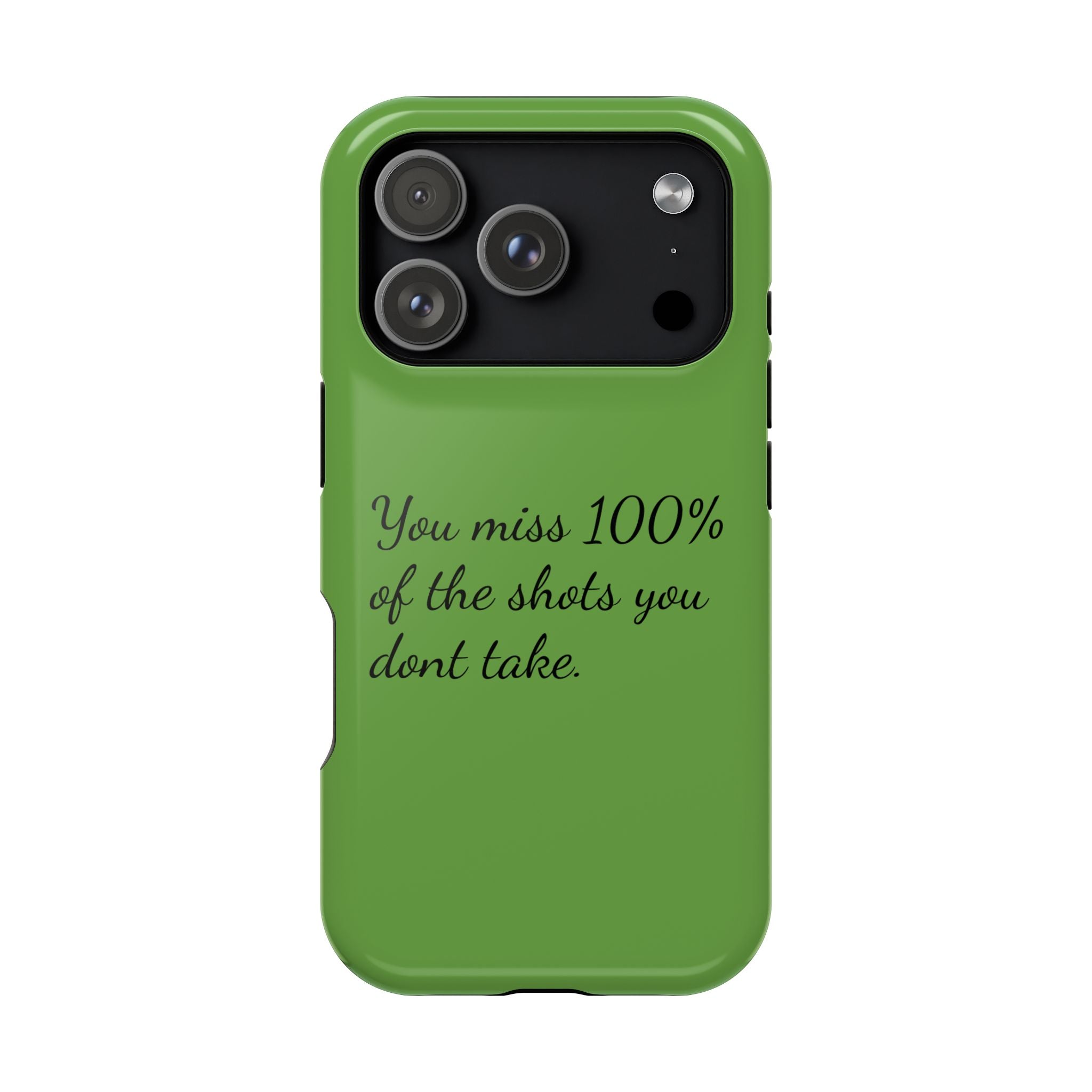 You miss 100% of the shots you don't take Impact-Resistant Cases