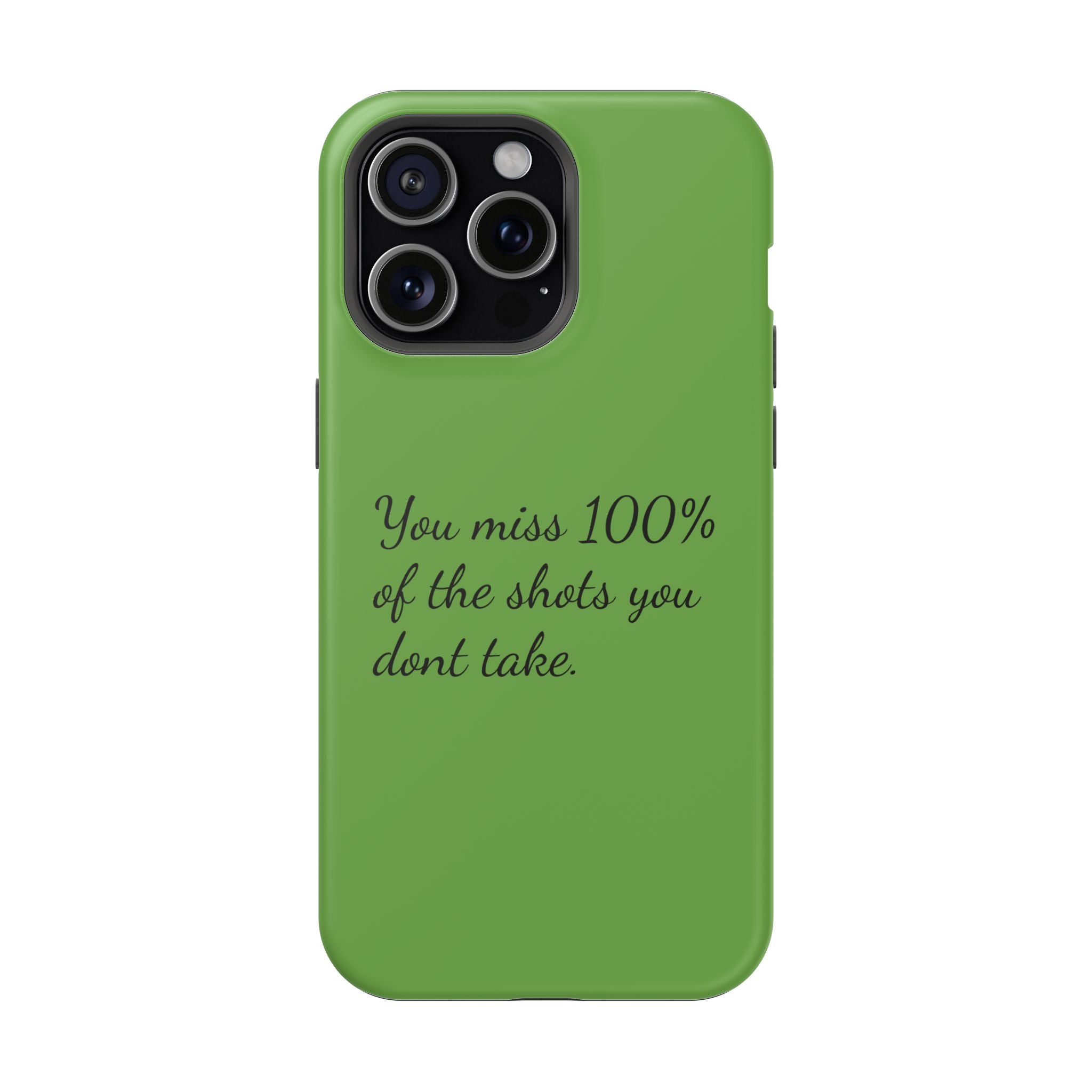 You miss 100% of the shots you don't take Impact-Resistant Cases