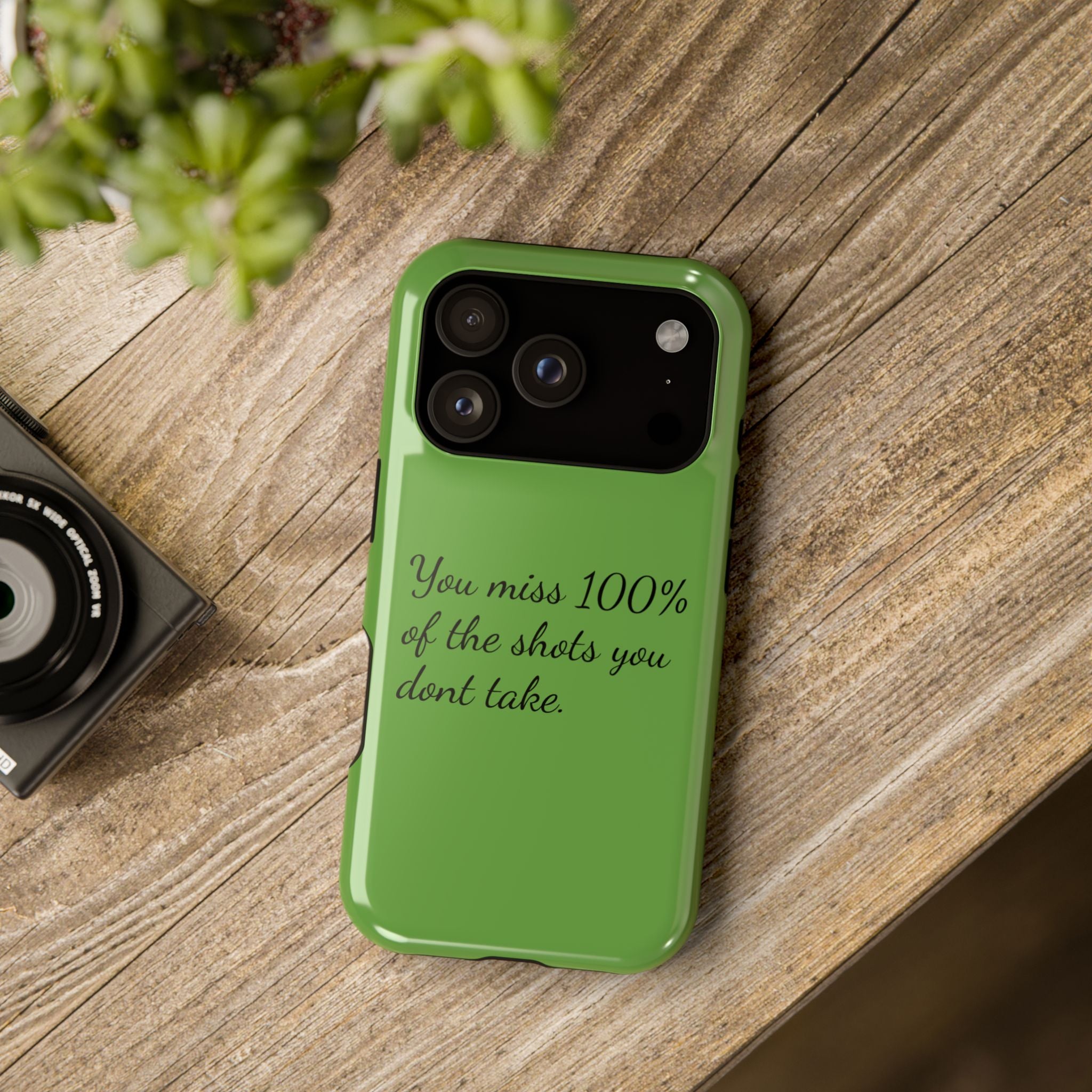 You miss 100% of the shots you don't take Impact-Resistant Cases