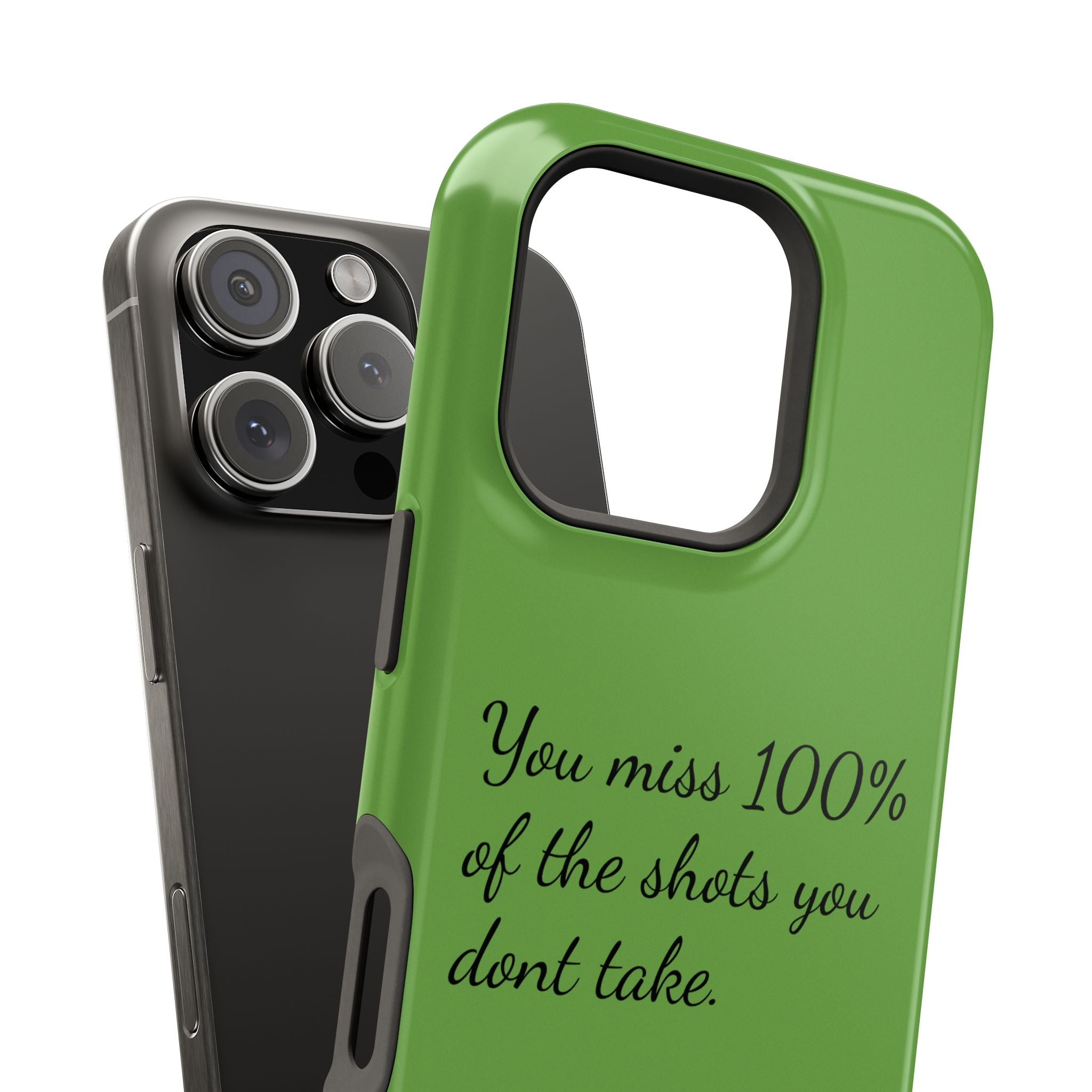 You miss 100% of the shots you don't take Impact-Resistant Cases