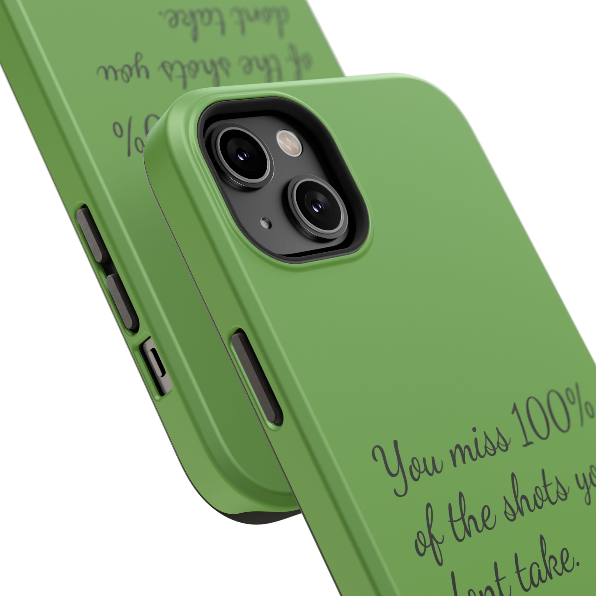 You miss 100% of the shots you don't take Impact-Resistant Cases