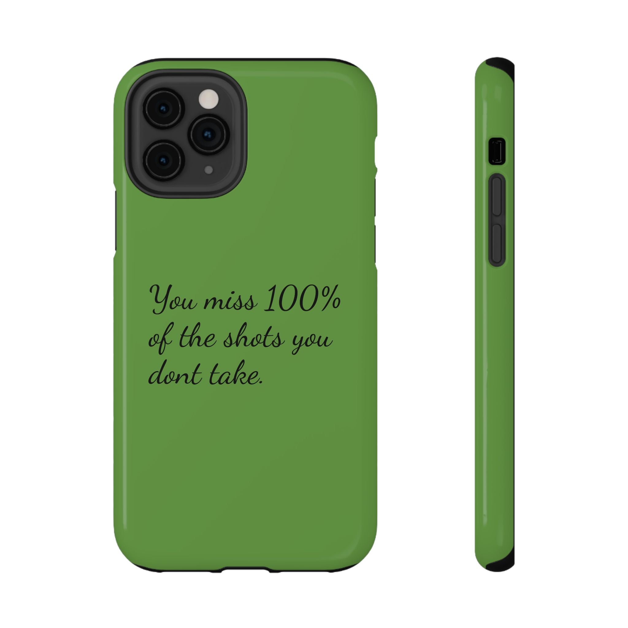 You miss 100% of the shots you don't take Impact-Resistant Cases