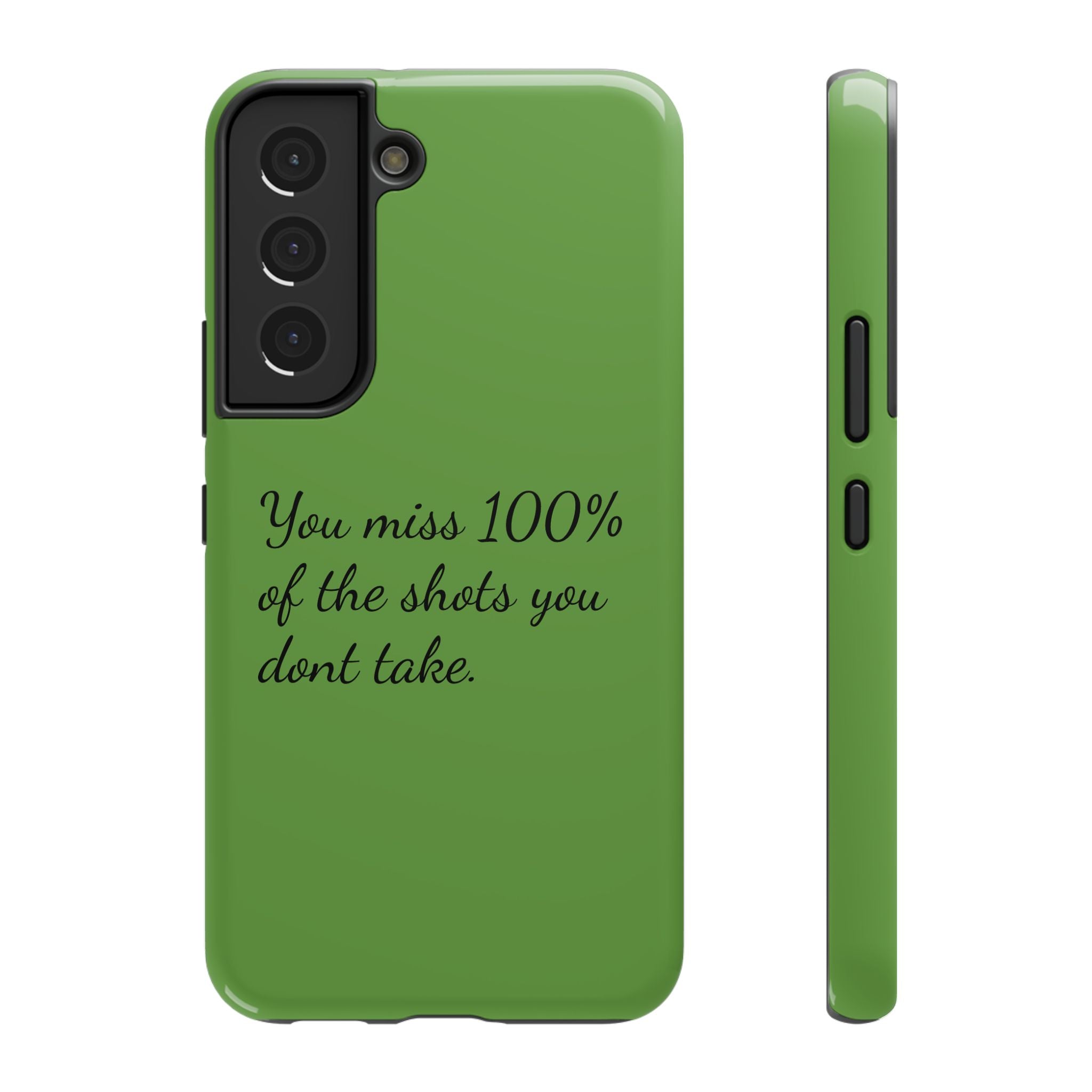 You miss 100% of the shots you don't take Impact-Resistant Cases